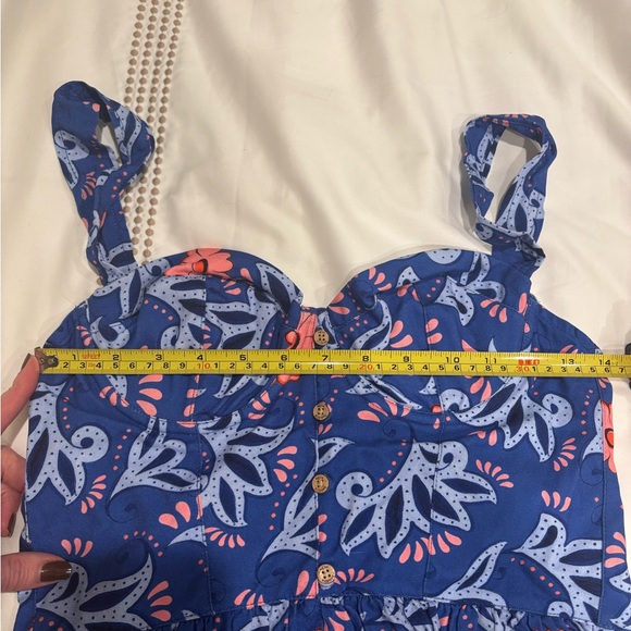 Agua Bendita maxi dress Sz M- NWT - Picture 10 of 10